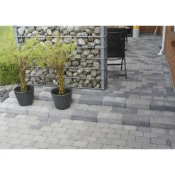 IBF HOLMEGAARDSTEN KANTBLOK 14 X 21 X 42 CM GRÅMIX^ Belægningssten
