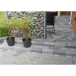 IBF HOLMEGAARDSTEN NORMALSTEN BELÆGNINGSSTEN 7 X 14 X 21 CM GRÅMIX New