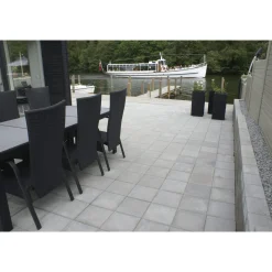 IBF MODUL 40 HAVEFLISE 5 X 20 X 40 CM GRÅ^ Havefliser