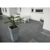 IBF MODUL 40 HAVEFLISE 6 X 40 X 40 CM SORT/ANTRACIT^ Havefliser