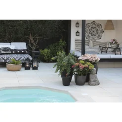 IBF SOFTLINE HAVEFLISE 4 X 60 X 60 CM LYS SAND^ Havefliser