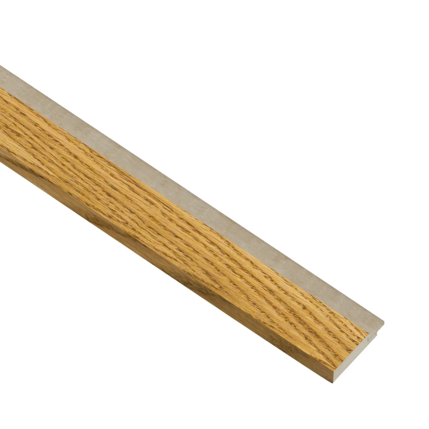 I-Wood AFSLUTNINGSLISTE EG, BRUN OLIE 16 X 42 X 2400 MM^ Akustikpanel