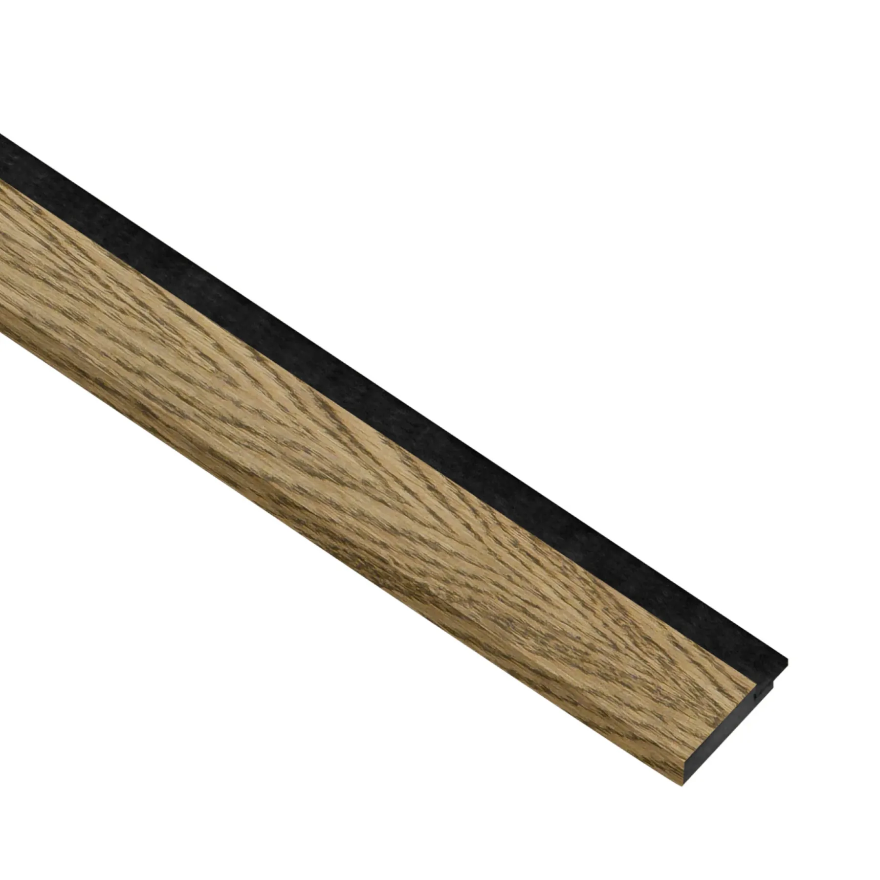 I-Wood AFSLUTNINGSLISTE EG, MØRKEBRUN OLIE 17 X 42 X 2400 MM^ Akustikpanel