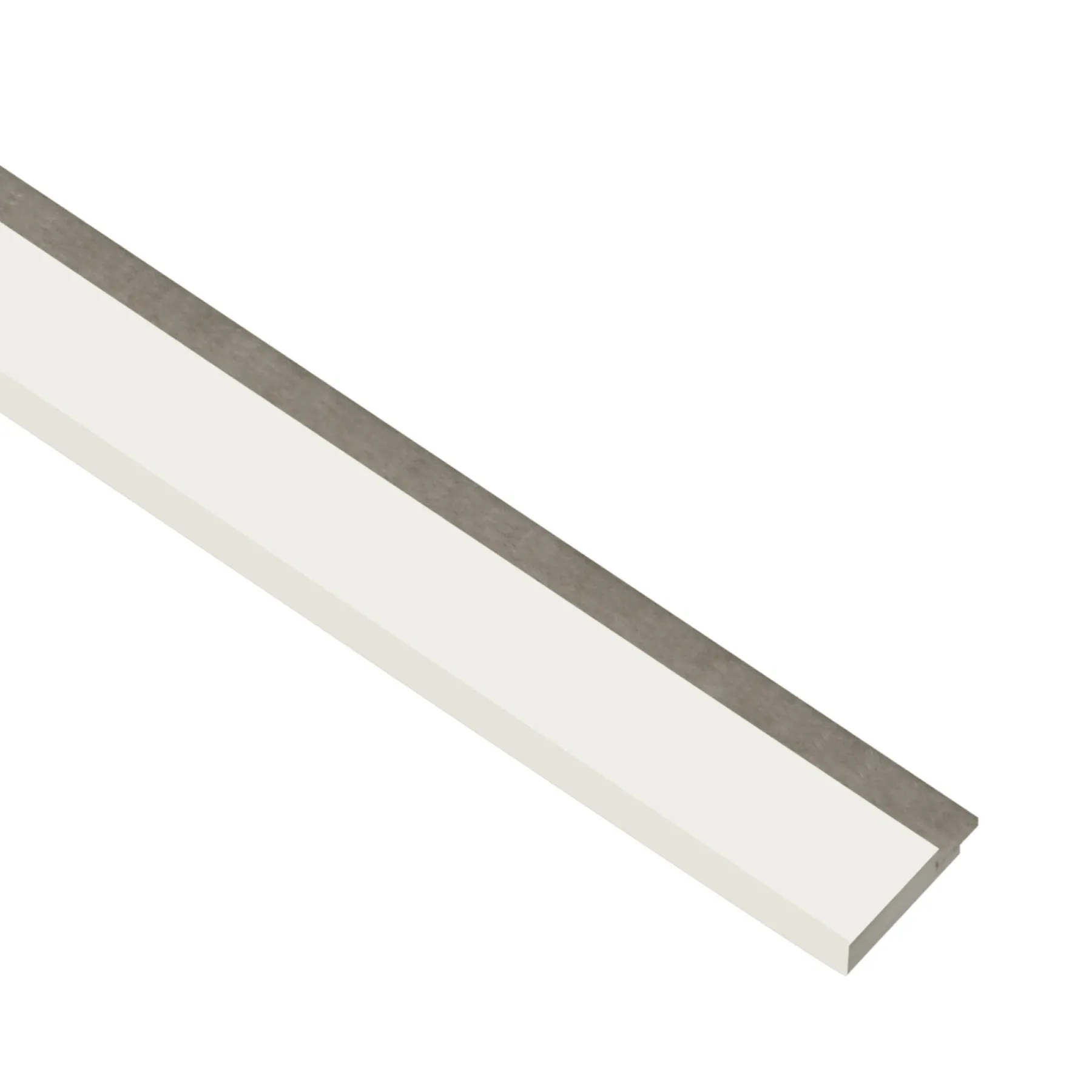 I-Wood AFSLUTNINGSLISTE HVID 16 X 42 X 2400 MM^ Akustikpanel