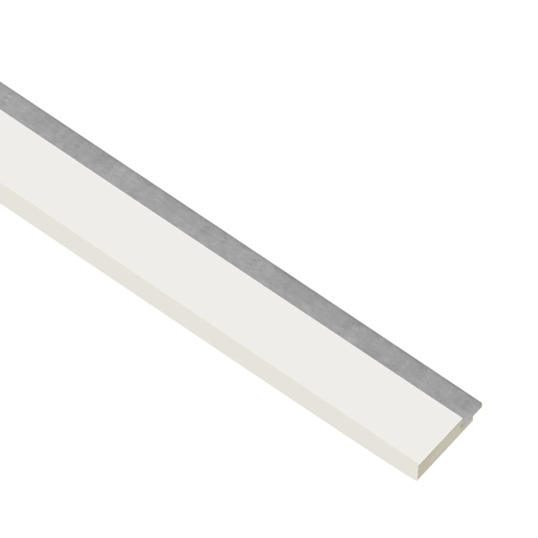 I-Wood AFSLUTNINGSLISTE HVID 16 X 42 X 2400 MM^ Akustikpanel