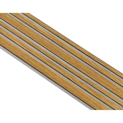 I-Wood AKUSTIKPANEL EG BRUN OLIE 17 X 300 X 2400 MM^ Akustikpanel
