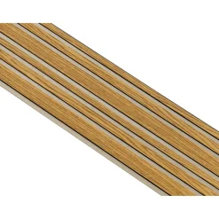 I-Wood AKUSTIKPANEL EG BRUN OLIE 17 X 300 X 2400 MM^ Akustikpanel