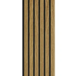 I-Wood AKUSTIKPANEL EG BRUN OLIE 16 X 300 X 2400 MM^ Akustikpanel