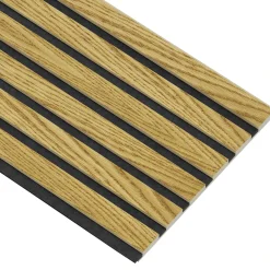 I-Wood AKUSTIKPANEL EG BRUN OLIE 16 X 300 X 2400 MM^ Akustikpanel