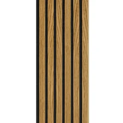 I-Wood AKUSTIKPANEL EG BRUN OLIE 16 X 300 X 2400 MM^ Akustikpanel