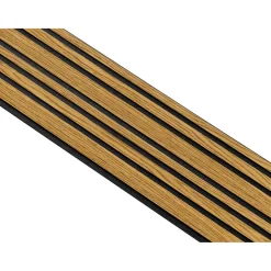 I-Wood AKUSTIKPANEL EG BRUN OLIE 17 X 300 X 2400 MM^ Akustikpanel