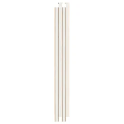 I-Wood AKUSTIKPANEL EG HVIDMALET 16 X 300 X 2400 MM^ Akustikpanel