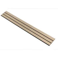 I-Wood AKUSTIKPANEL EG HVID OLIE 17 X 300 X 2400 MM^ Akustikpanel