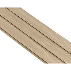 I-Wood AKUSTIKPANEL EG HVID OLIE 17 X 300 X 2400 MM^ Akustikpanel