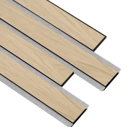 I-Wood AKUSTIKPANEL EG HVID OLIE 17 X 300 X 2400 MM^ Akustikpanel
