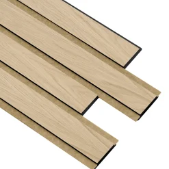 I-Wood AKUSTIKPANEL EG HVID OLIE 17 X 300 X 2400 MM^ Akustikpanel