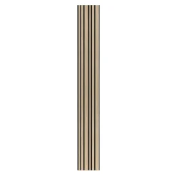 I-Wood AKUSTIKPANEL EG HVID OLIE 17 X 300 X 2400 MM^ Akustikpanel