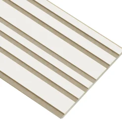 I-Wood AKUSTIKPANEL EG HVIDMALET 16 X 300 X 2400 MM^ Akustikpanel