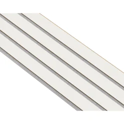 I-Wood AKUSTIKPANEL EG HVIDMALET 16 X 300 X 2400 MM^ Akustikpanel