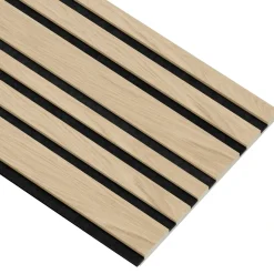 I-Wood AKUSTIKPANEL EG HVID OLIE 16 X 300 X 2400 MM^ Akustikpanel