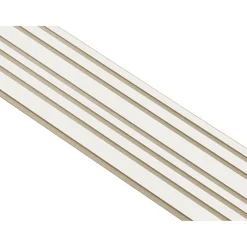 I-Wood AKUSTIKPANEL EG HVIDMALET 16 X 300 X 2400 MM^ Akustikpanel