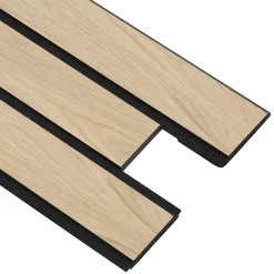 I-Wood AKUSTIKPANEL EG HVID OLIE 17 X 300 X 2400 MM^ Akustikpanel