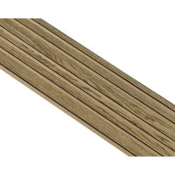 I-Wood AKUSTIKPANEL EG MØRKEBRUN OLIE 17 X 300 X 2400 MM^ Akustikpanel