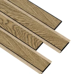 I-Wood AKUSTIKPANEL EG MØRKEBRUN OLIE 17 X 300 X 2400 MM^ Akustikpanel