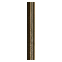 I-Wood AKUSTIKPANEL EG MØRKEBRUN OLIE 16 X 300 X 2400 MM^ Akustikpanel