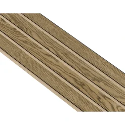 I-Wood AKUSTIKPANEL EG MØRKEBRUN OLIE 17 X 300 X 2400 MM New