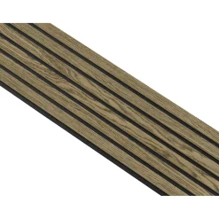 I-Wood AKUSTIKPANEL EG MØRKEBRUN OLIE 16 X 300 X 2400 MM Hot