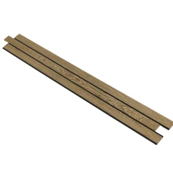 I-Wood AKUSTIKPANEL EG MØRKEBRUN OLIE 16 X 300 X 2400 MM^ Akustikpanel