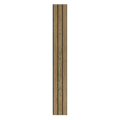 I-Wood AKUSTIKPANEL EG MØRKEBRUN OLIE 17 X 300 X 2400 MM Best
