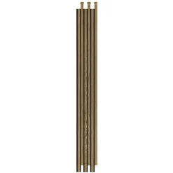 I-Wood AKUSTIKPANEL EG MØRKEBRUN OLIE 16 X 300 X 2400 MM^ Akustikpanel