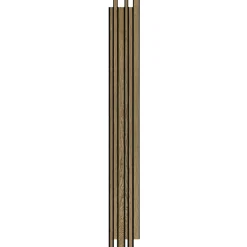 I-Wood AKUSTIKPANEL EG MØRKEBRUN OLIE 17 X 300 X 2400 MM^ Akustikpanel