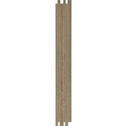 I-Wood AKUSTIKPANEL EG MØRKEBRUN OLIE 17 X 300 X 2400 MM^ Akustikpanel