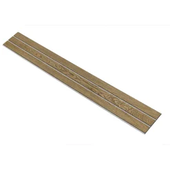 I-Wood AKUSTIKPANEL EG MØRKEBRUN OLIE 17 X 300 X 2400 MM New