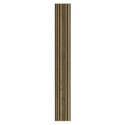 I-Wood AKUSTIKPANEL EG MØRKEBRUN OLIE 17 X 300 X 2400 MM^ Akustikpanel