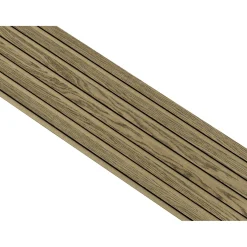 I-Wood AKUSTIKPANEL EG MØRKEBRUN OLIE 17 X 300 X 2400 MM
