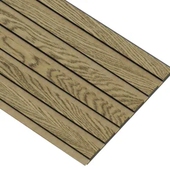 I-Wood AKUSTIKPANEL EG MØRKEBRUN OLIE 17 X 300 X 2400 MM