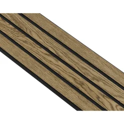 I-Wood AKUSTIKPANEL EG MØRKEBRUN OLIE 17 X 300 X 2400 MM