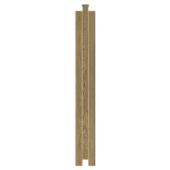I-Wood AKUSTIKPANEL EG MØRKEBRUN OLIE 17 X 300 X 2400 MM^ Akustikpanel