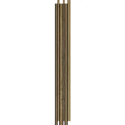 I-Wood AKUSTIKPANEL EG MØRKEBRUN OLIE 16 X 300 X 2400 MM^ Akustikpanel