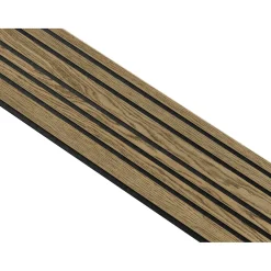 I-Wood AKUSTIKPANEL EG MØRKEBRUN OLIE 16 X 300 X 2400 MM^ Akustikpanel