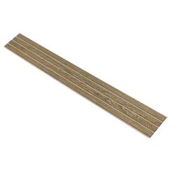 I-Wood AKUSTIKPANEL EG MØRKEBRUN OLIE 17 X 300 X 2400 MM^ Akustikpanel
