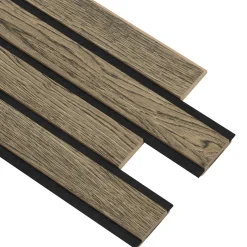 I-Wood AKUSTIKPANEL EG SORT OLIE 16 X 300 X 2400 MM^ Akustikpanel