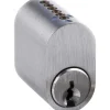 Jasa OVAL CYLINDER 6-STIFT SØLV 1 SÆT^ Låsecylindere