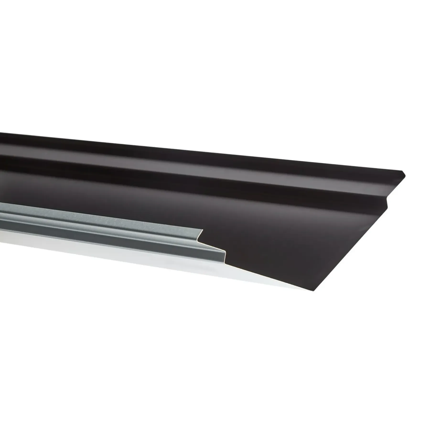 Jual SORT ALU-PROFIL 1BS, 7" DOBBELT INKL. BLINDFALS SKOTRENDE 1 M^ Alu Profiler
