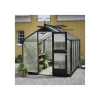 Juliana COMPACT EKSKL. SOKKEL DRIVHUS 10 MM POLY ANTRACIT 6,6 M2 Discount