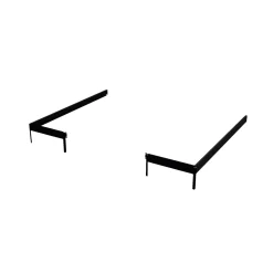 Juliana VERANDA VÆGDRIVHUS 3MM HÆRD GLAS HELE BANER,10MM POLYTAG ANTRACIT 6,6 M2